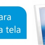 como limpar a tela do notebook