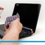 como limpar o teclado do notebook