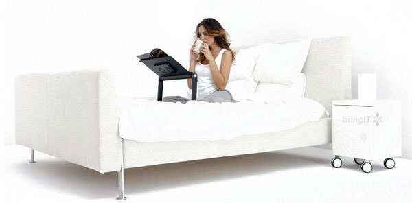 suporte para notebook de cama