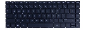 Teclado para reposição em notebook