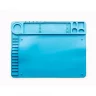 Manta Magnética Antiestática Silicone Porta Objetos 480X360MM - Azul