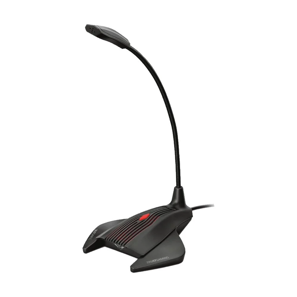 Microfone Gamer Trust Gaming GXT 239 Nepa, Conexão 3.5 mm, Preto - 23467