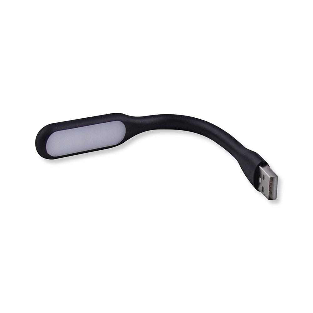 Luminária para Notebook LED USB Flexível | Preto