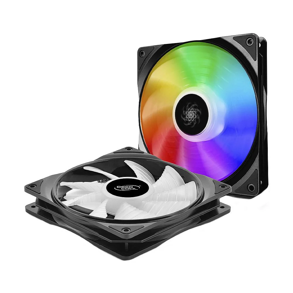 Kit Fan Deepcool CF140 RGB 1200 RPM - PC