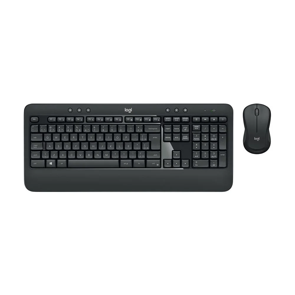 Combo Teclado e Mouse Logitech MK540 USB Preto