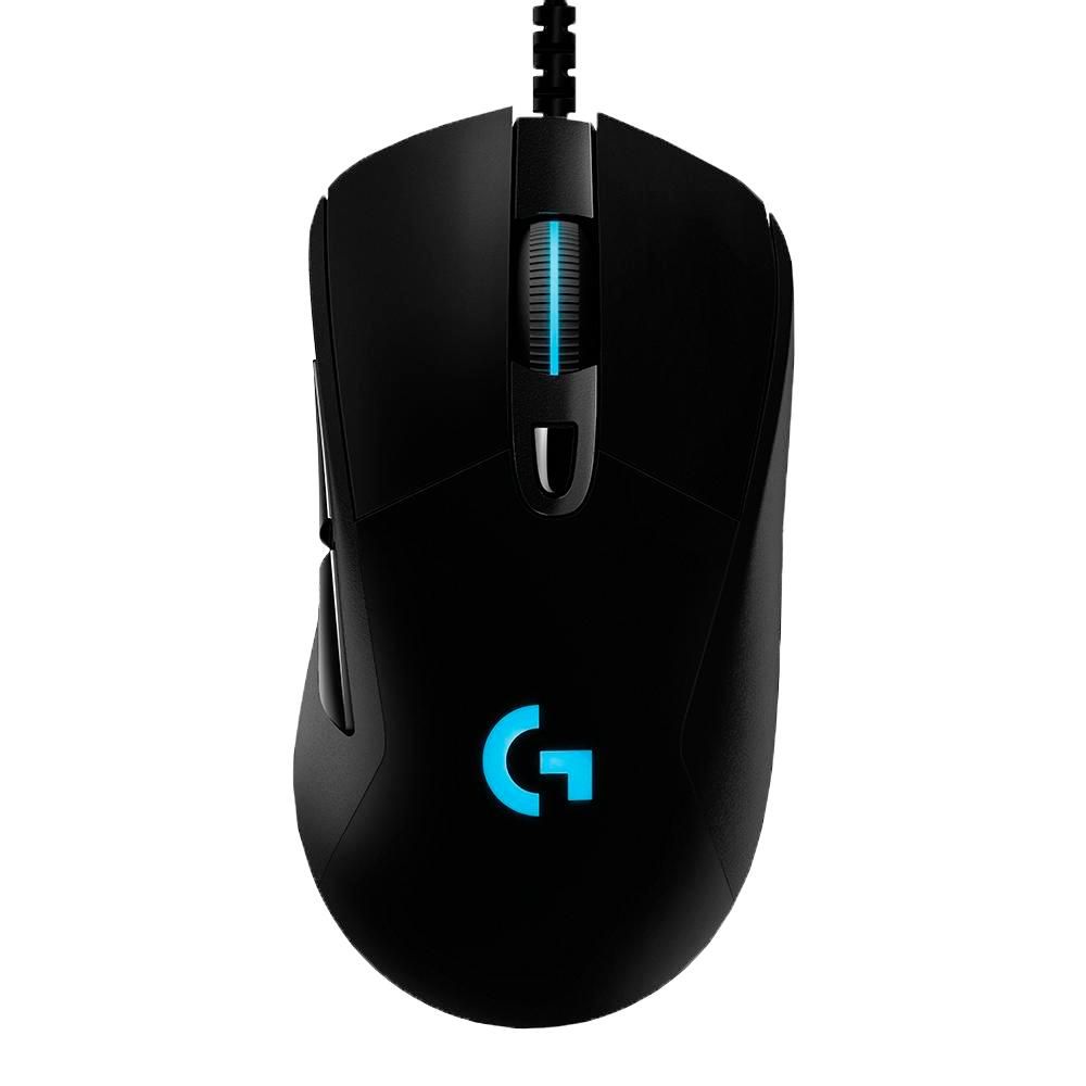 Mouse Gamer Logitech G403 HERO com LIGHTSYNC RGB, 6 Botões Programáveis, HERO 25K, Preto - 910-005631