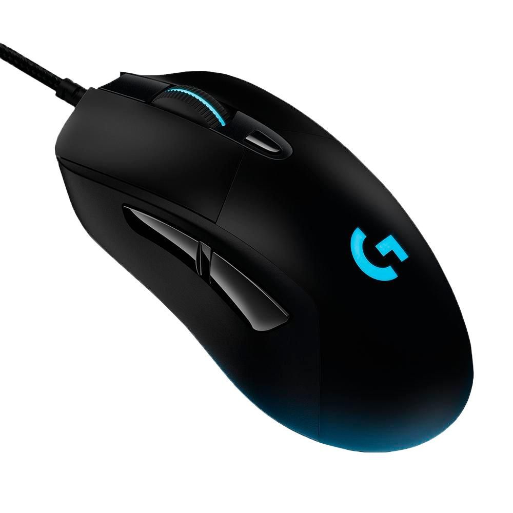 Mouse Gamer Logitech G403 HERO com LIGHTSYNC RGB, 6 Botões Programáveis, HERO 25K, Preto - 910-005631