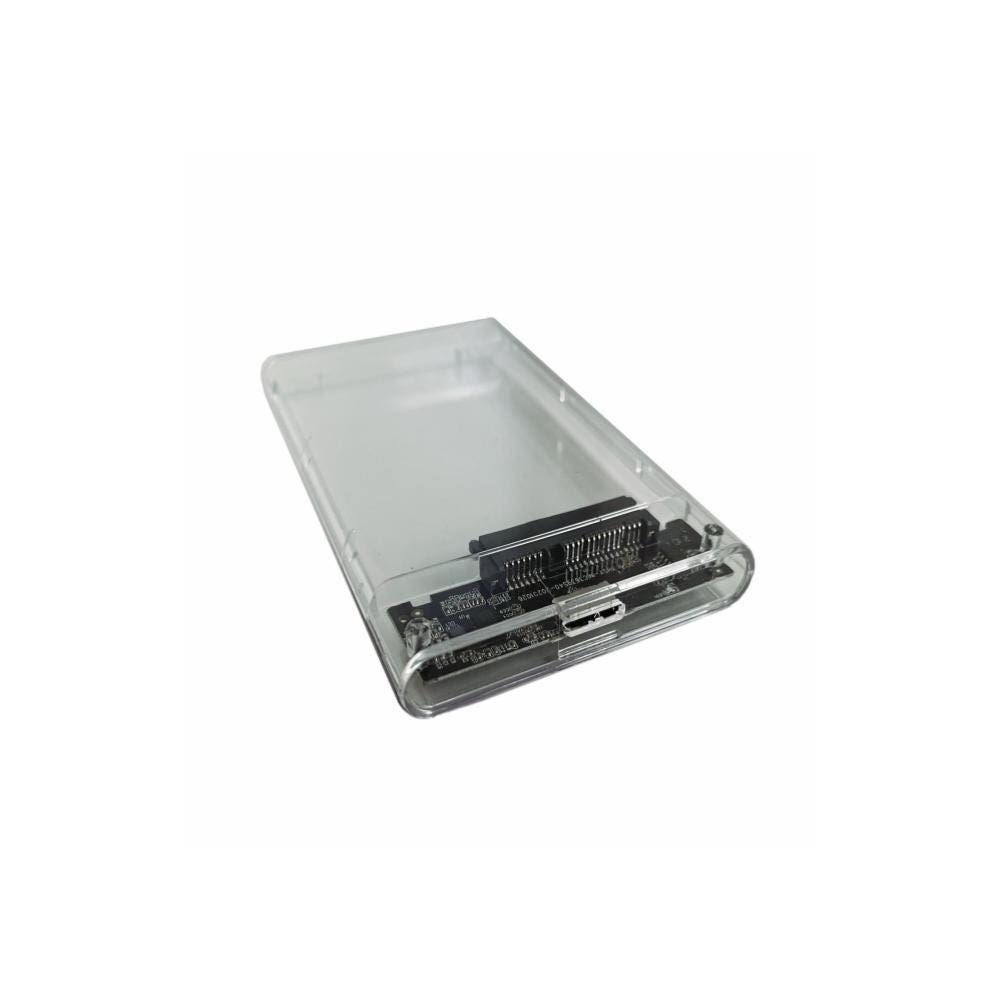 Case para HD Externo de 2.5" SATA para USB 3.0 Transparente