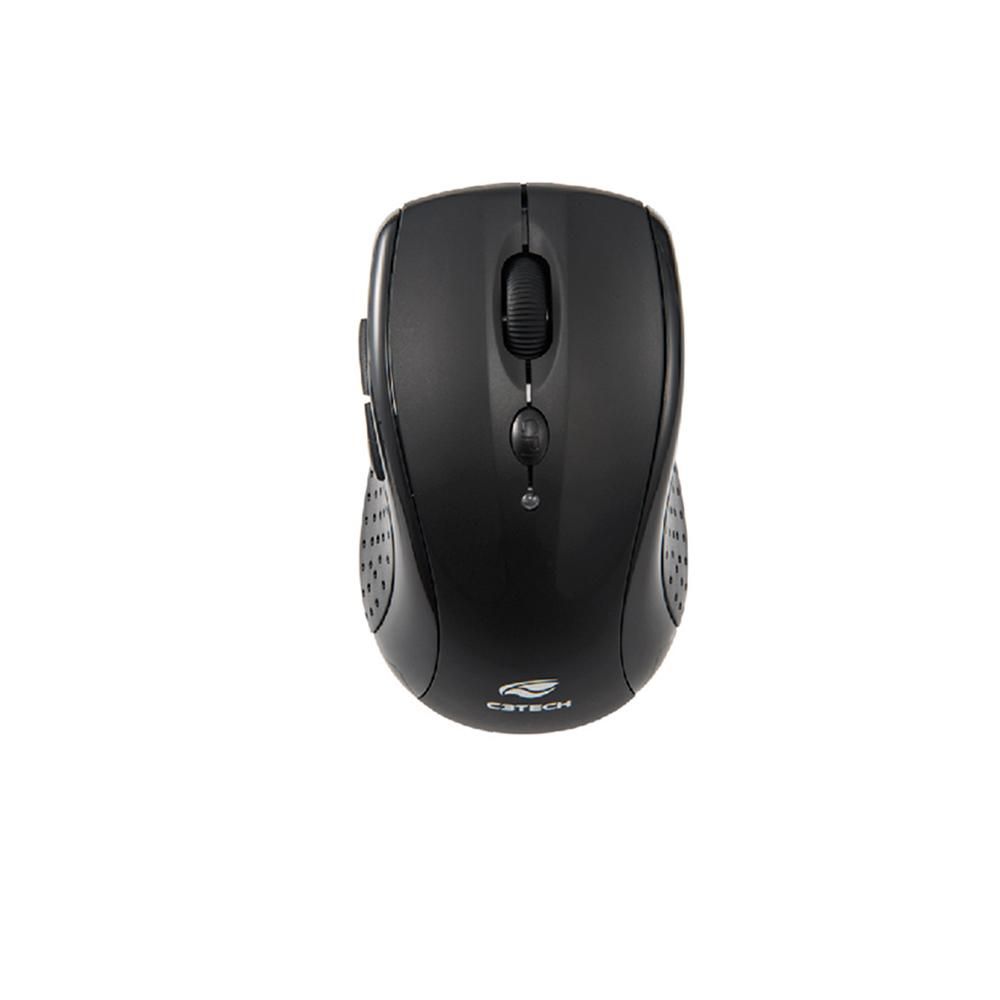 Combo teclado e mouse USB C3TECH Sem Fio Preto - K-W50BK