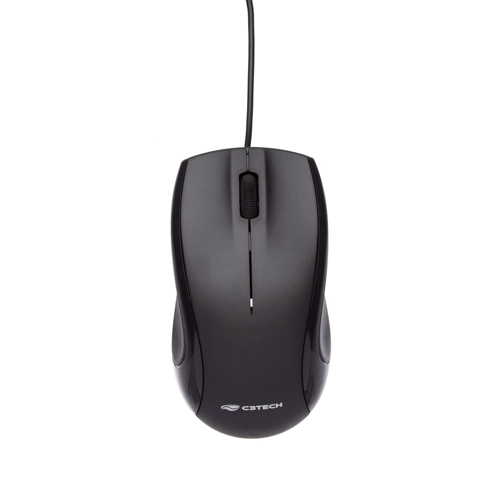 Kit Teclado e Mouse KT-100BK USB C3Tech | Preto