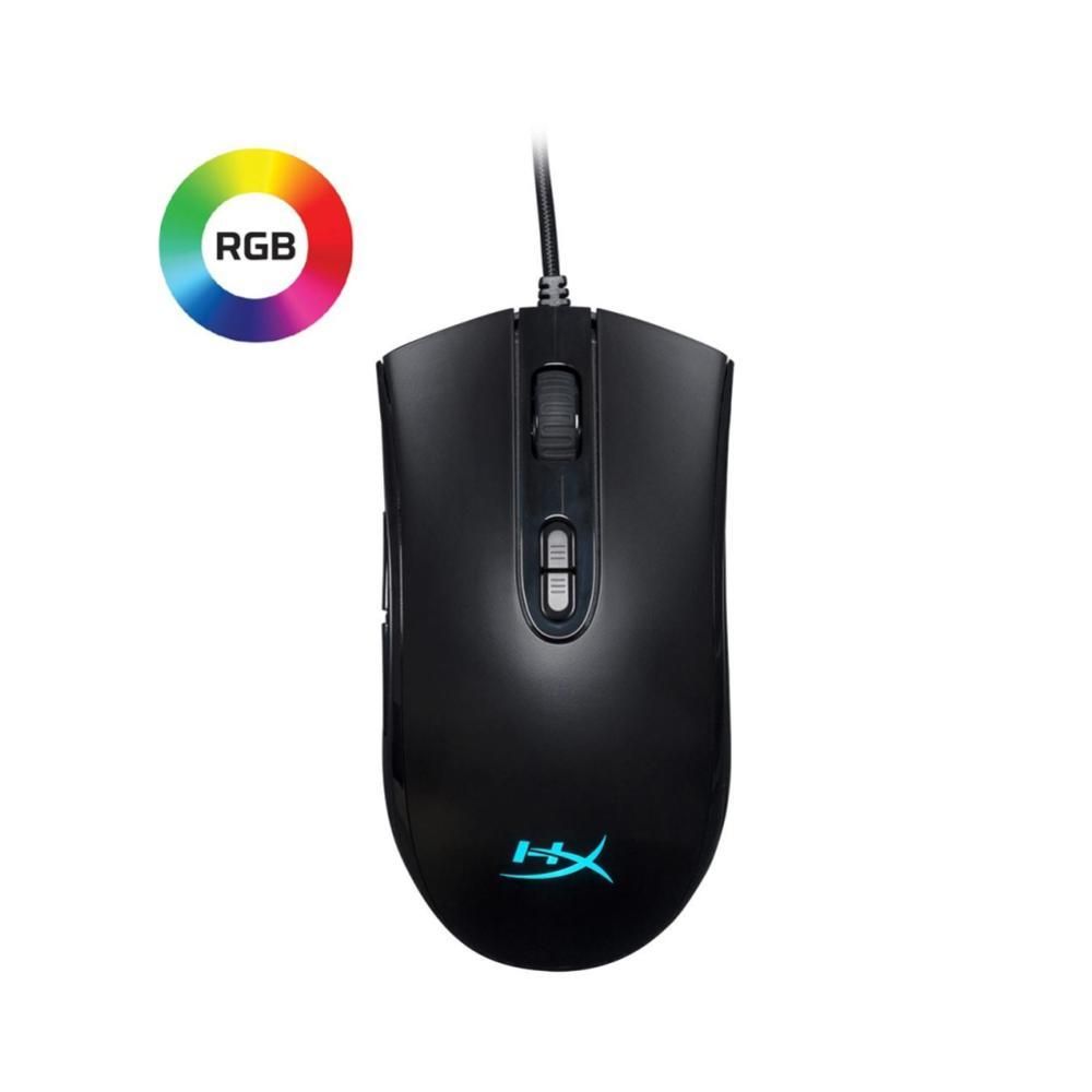 Mouse Gamer HyperX Pulsefire Core RGB 6200 DPI - HX-MC004B
