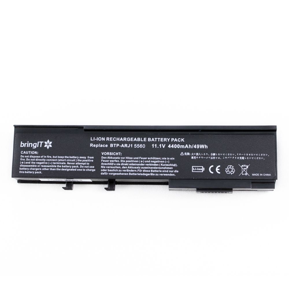 Bateria para Notebook compatível com o Acer Extensa 4620Z BT.00605.007, 10.8 V 4400 mAh, com recarga inteligente e 12 meses de garantia.