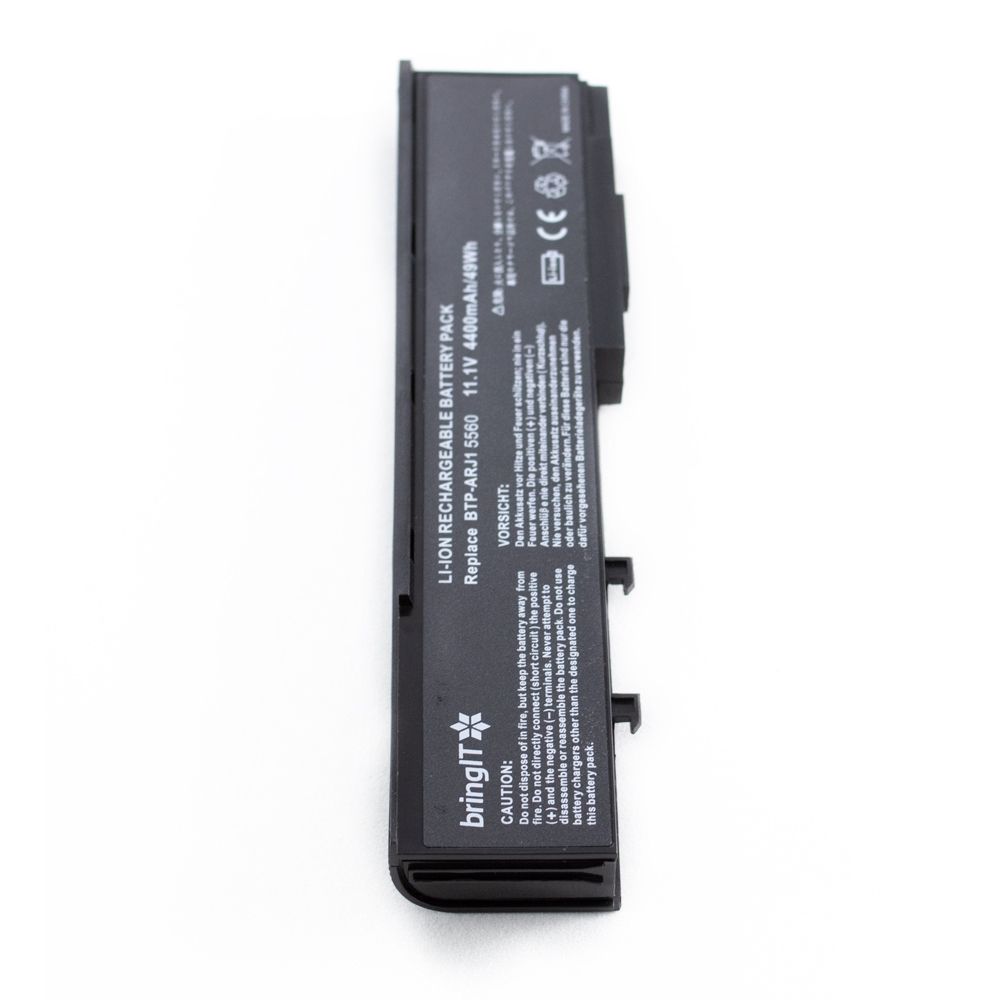 Bateria para Notebook compatível com o Acer Part Number BTP-ARJ1, 10.8 V 4400 mAh, com recarga inteligente e 12 meses de garantia.
