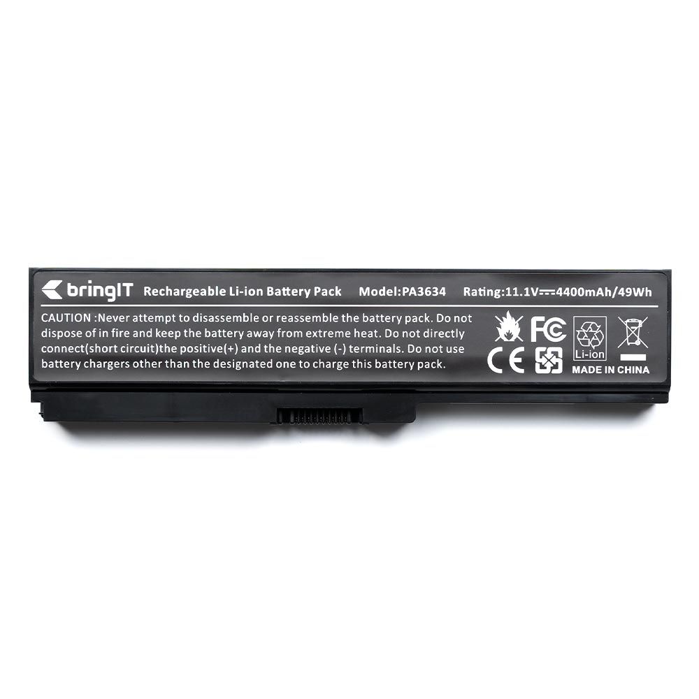 Bateria Para Notebook Toshiba Part Number PA3819U-1BRS 4400mAh