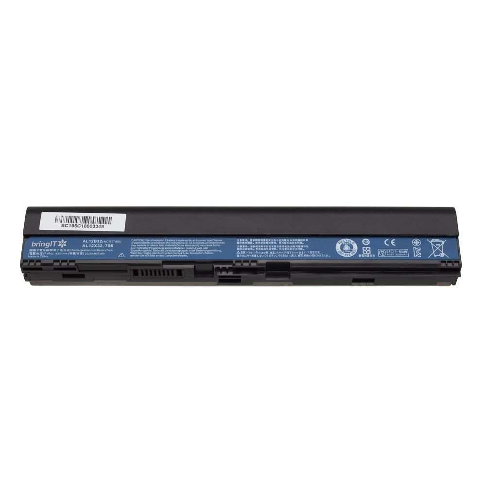 Bateria para Notebook compatível com o Acer Chromebook AC710, 14.4 V 2200 mAh, com recarga inteligente e 12 meses de garantia.