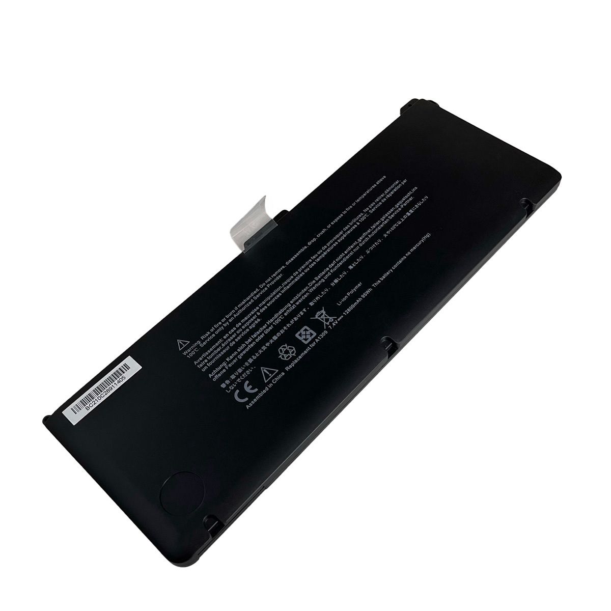Bateria para Notebook compatível com o Apple Macbook Pro MC226TA/A, 7.4 V 12800 mAh, com recarga inteligente e 12 meses de garantia.