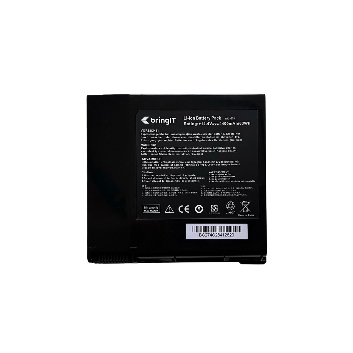 Bateria para Notebook Asus Rog G74SX-3DE
