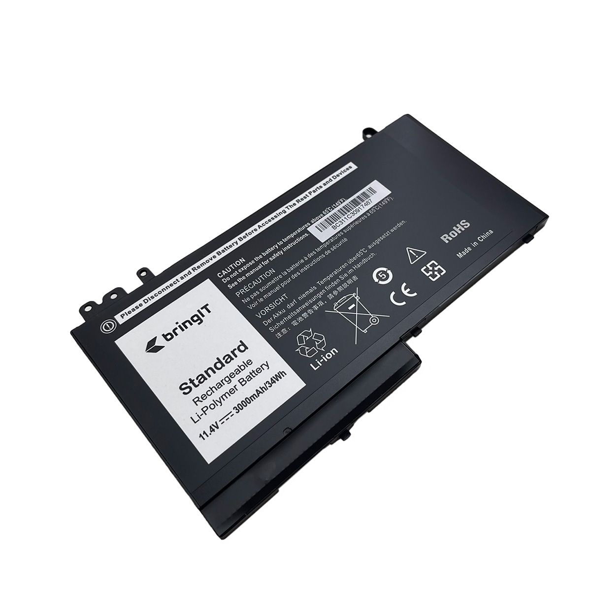 Bateria para Notebook Dell Vostro 3400 11.4 V 3000 mAh com recarga inteligente e 12 meses de garantia