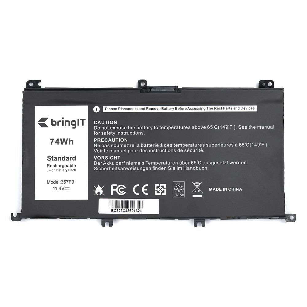 Bateria para Notebook Dell Part Number 00GFJ6 6500 mAh
