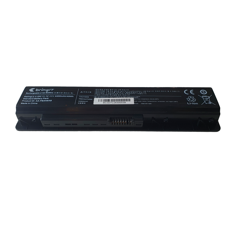 Bateria para Notebook compatível com o Samsung P Series P230, 10.8 V 4400 mAh, com recarga inteligente e 12 meses de garantia.