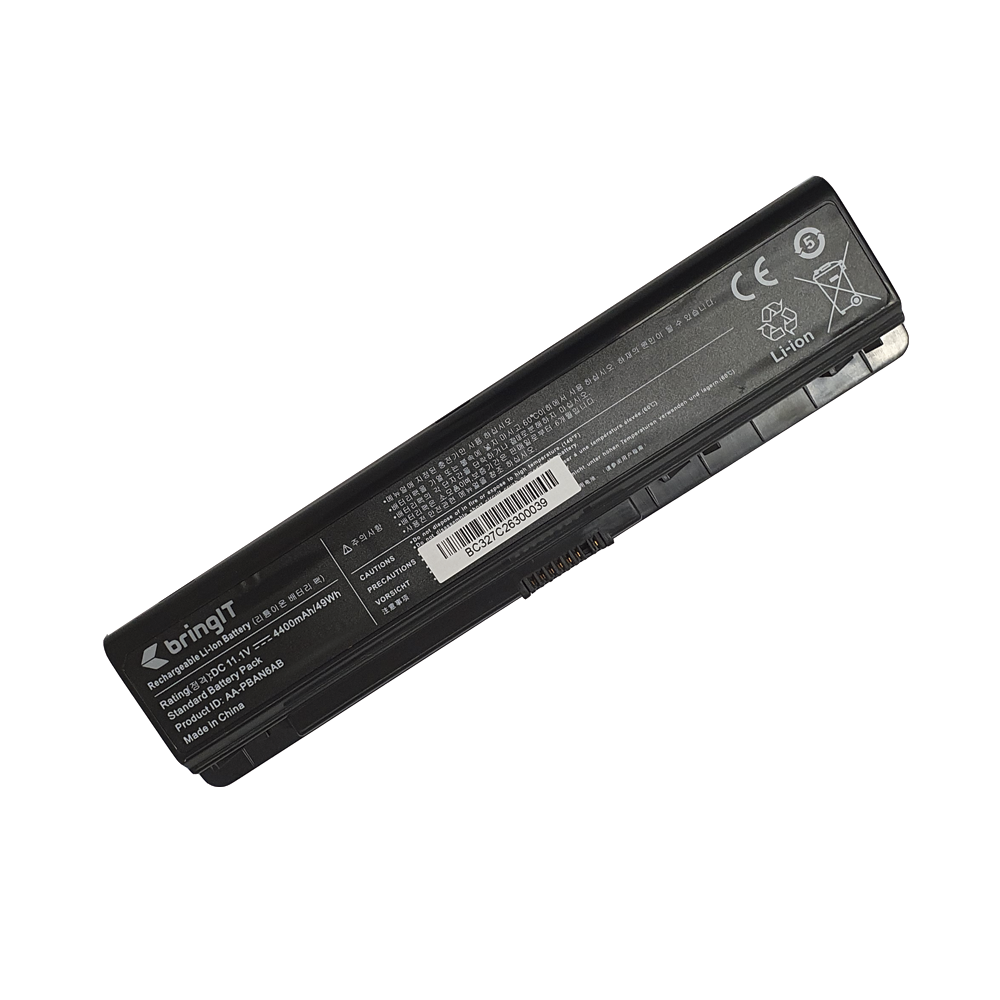 Bateria para Notebook compatível com o Samsung P Series P200 P210 P230 P330 P400, 10.8 V 4400 mAh, com recarga inteligente e 12 meses de garantia.