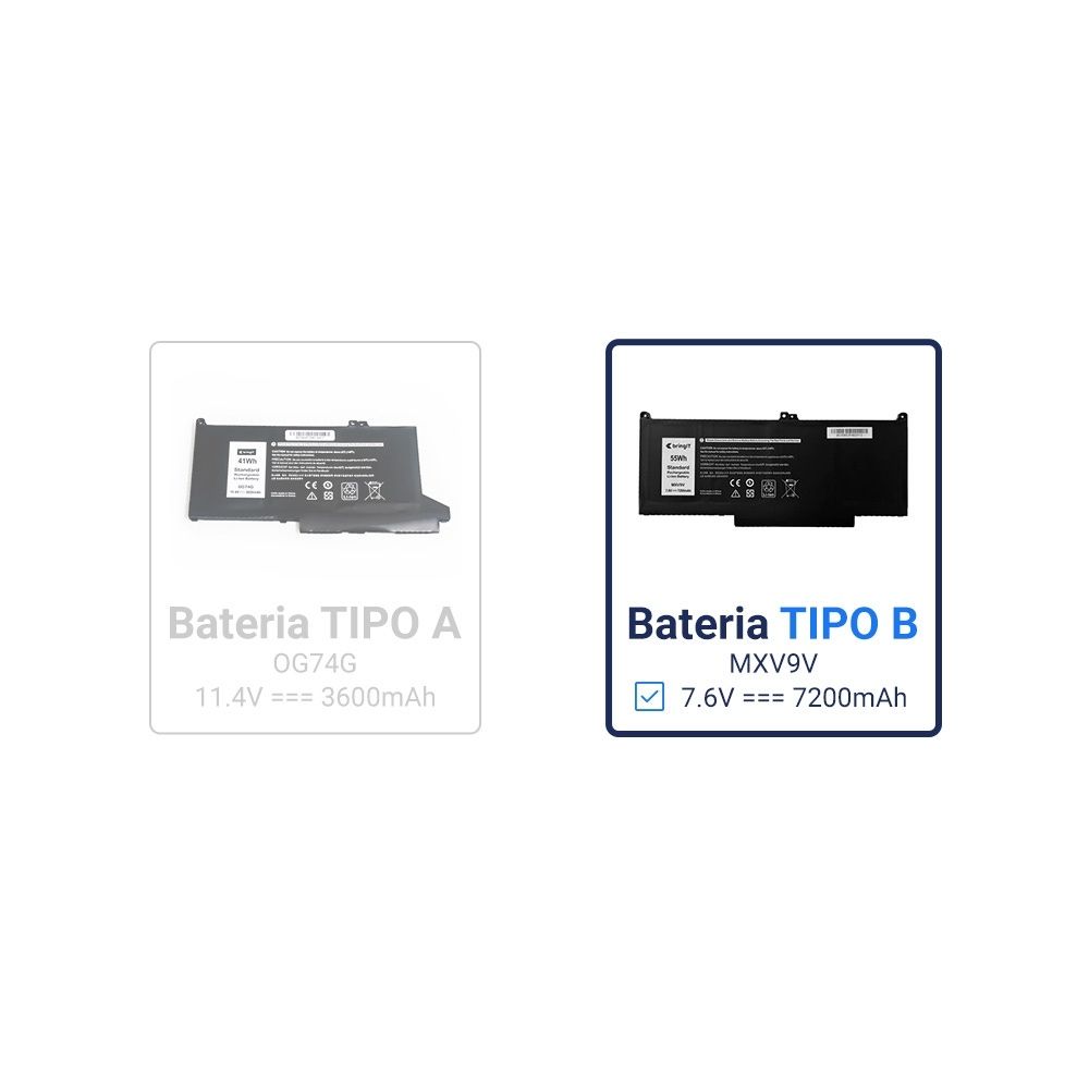 Bateria para Notebook Dell Part Number MXV9V
