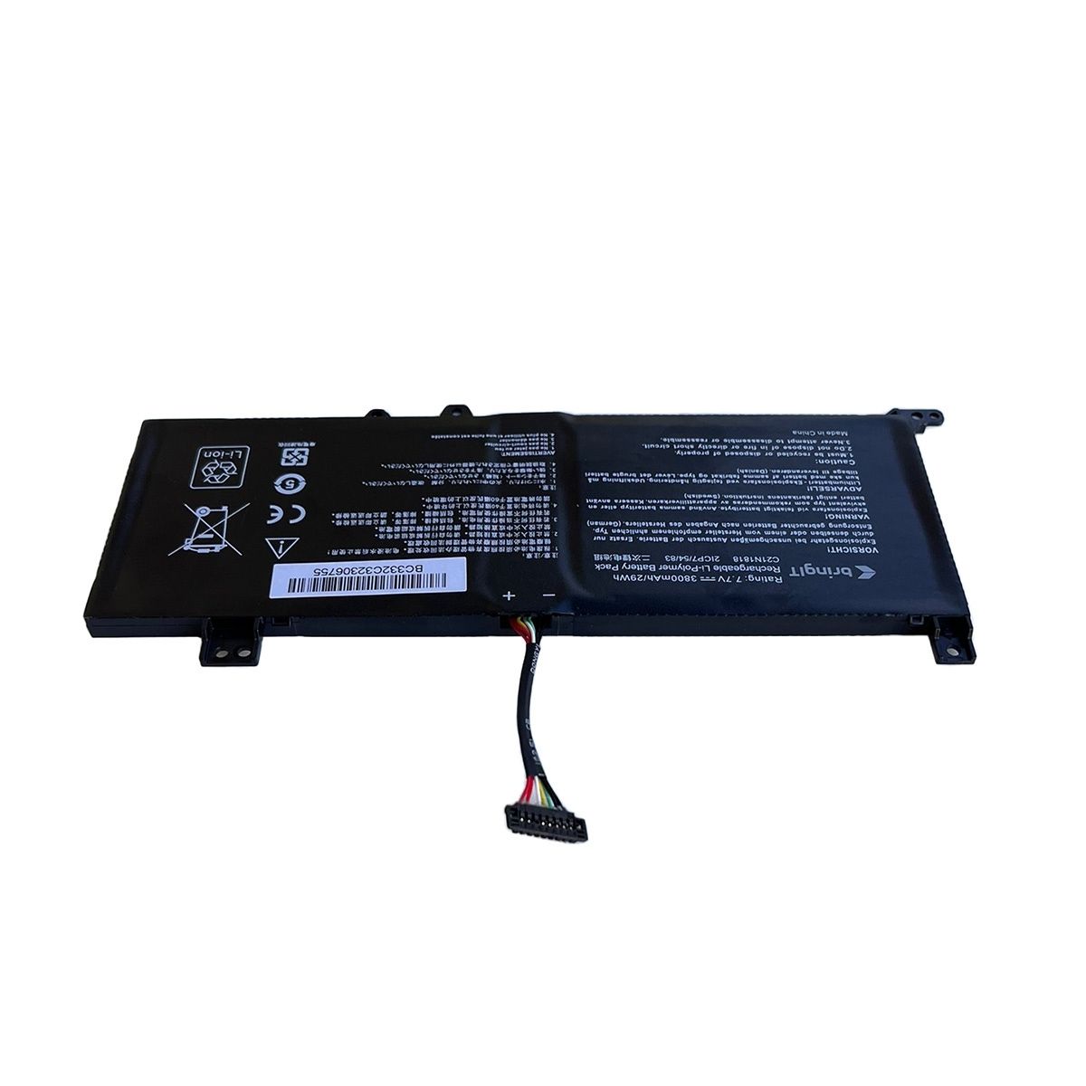 Bateria para Notebook Asus Vivobook X512FJ-EJ551T 7.7V 3800mAh