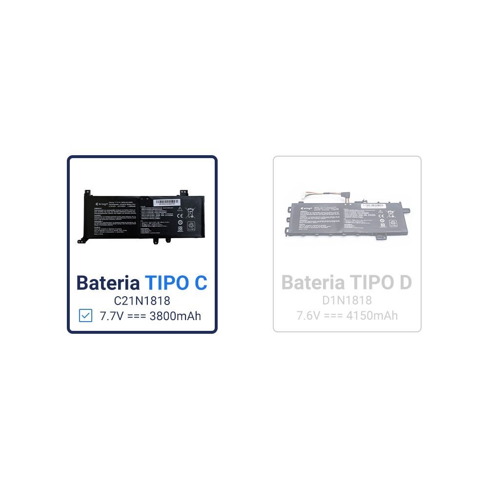 Bateria para Notebook Asus Y5100U 7.7V 3800mAh