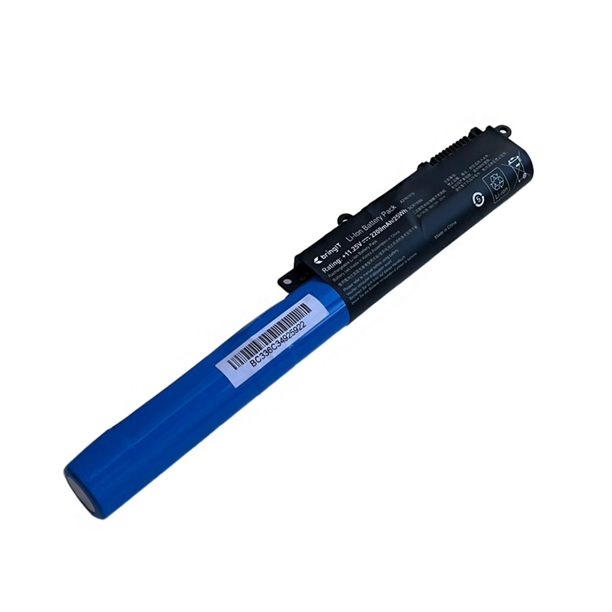 Bateria para Notebook compatível com o Asus Vivobook X543U, 11.25 V 2200 mAh, com recarga inteligente e 12 meses de garantia.