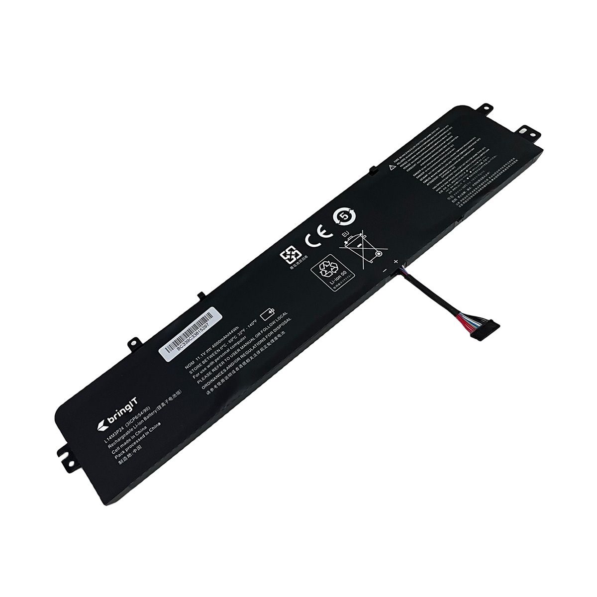 Bateria para Notebook compatível com o Lenovo Legion Y520-15IKBN (80WK004RGE), 10.8 V 4050 mAh, com recarga inteligente e 12 meses de garantia.