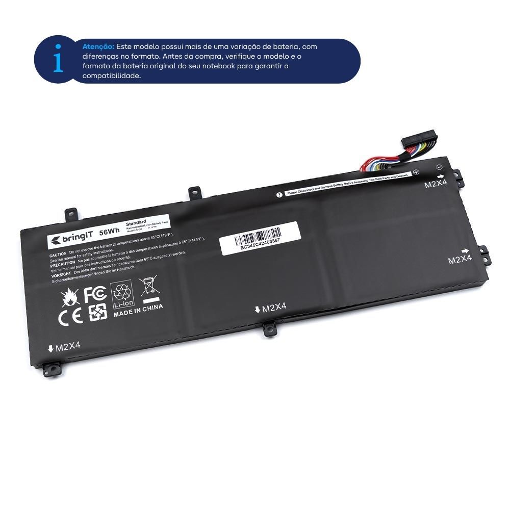 Bateria para Notebook Dell Precision 5510 4800mAh 11.55V