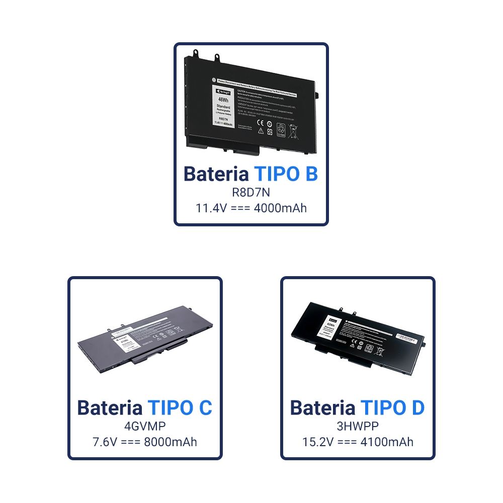 Bateria para Notebook Dell Latitude 5510