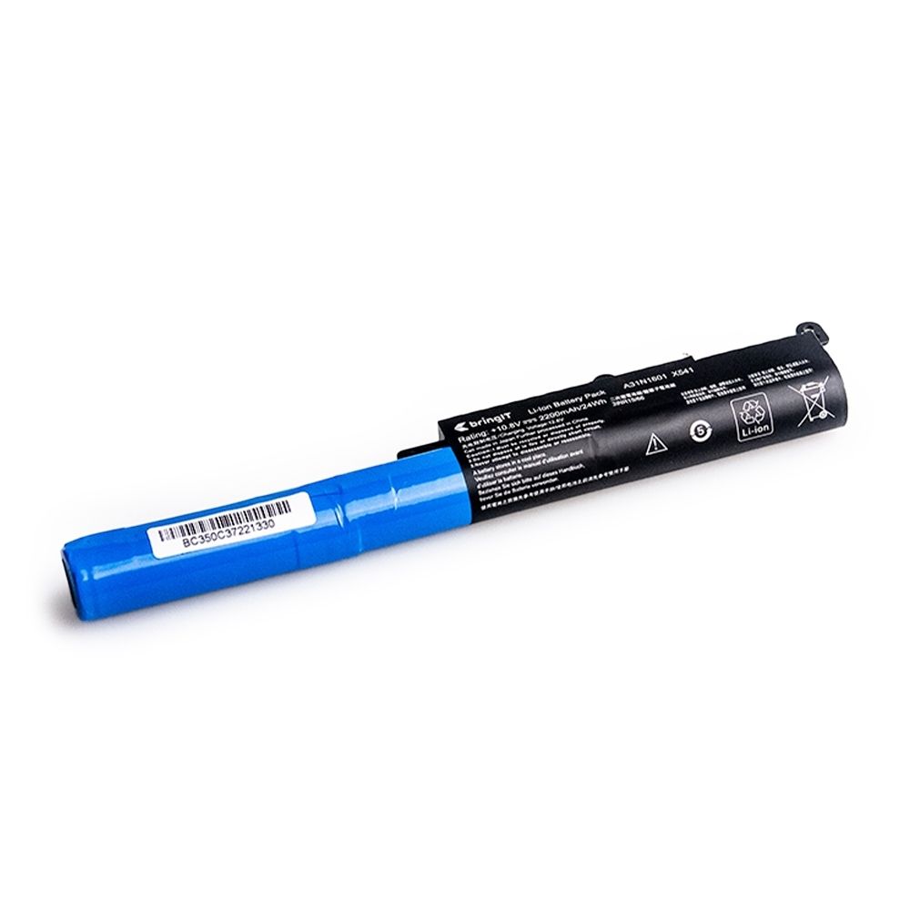 Bateria para Notebook compatível com o Asus VivoBook X541UA-GO1986T, 10.8 V 2200 mAh, com recarga inteligente e 12 meses de garantia.