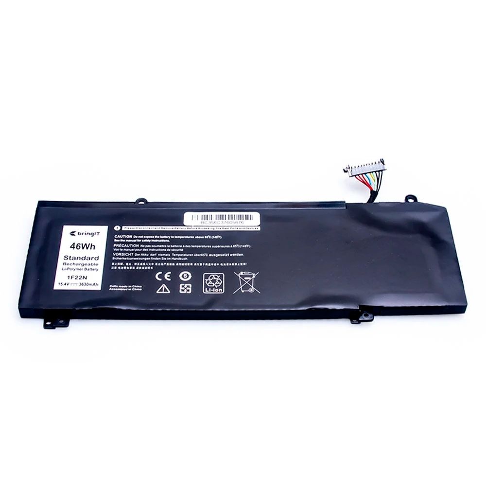Bateria para Notebook Dell 1F22N G5 5590 G7 7590 7790 P79F 15.4V 3000mAh com recarga inteligente e 12 meses de garantia