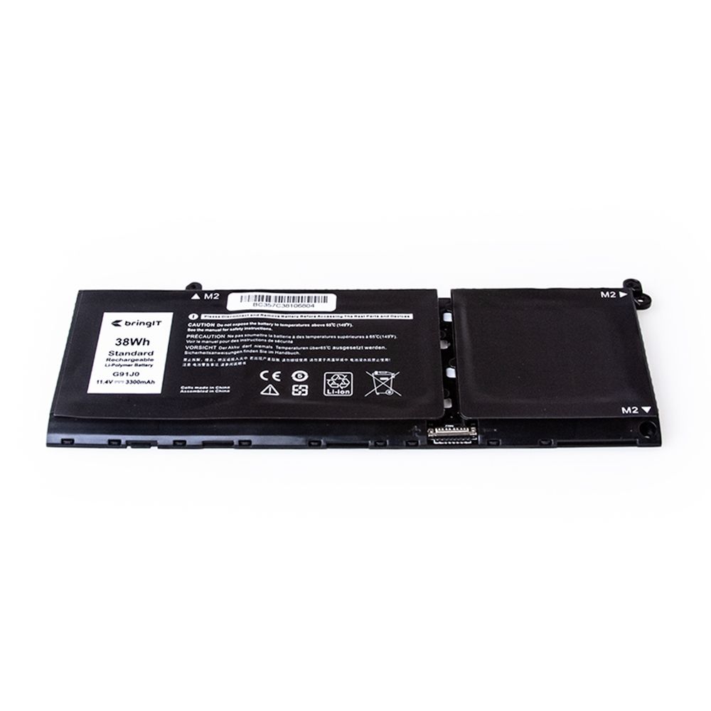 Bateria para Notebook Dell Inspiron 15-I3100-A15P 11.4 V 3300 mAh com recarga inteligente e 12 meses de garantia
