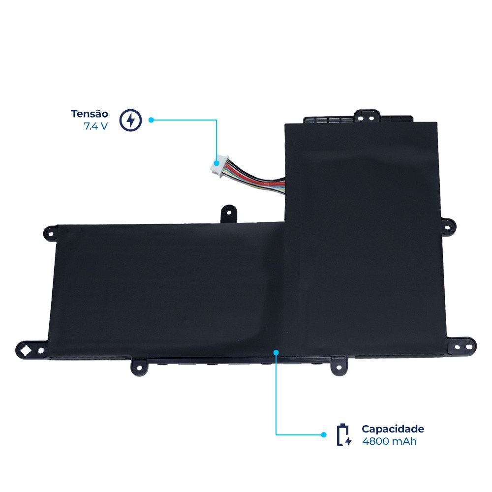 Bateria para Notebook compatível com o Hp Stream 11-R014WM, 7.4 V 4800 mAh, com recarga inteligente e 12 meses de garantia.