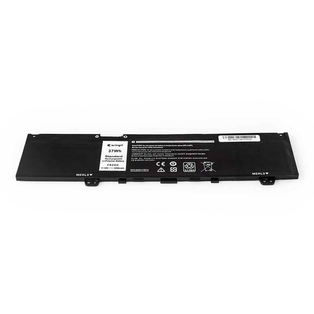 Bateria para Notebook compatível com o Dell Inspiron 7373, 11.55 V 3200 mAh, com recarga inteligente e 12 meses de garantia.