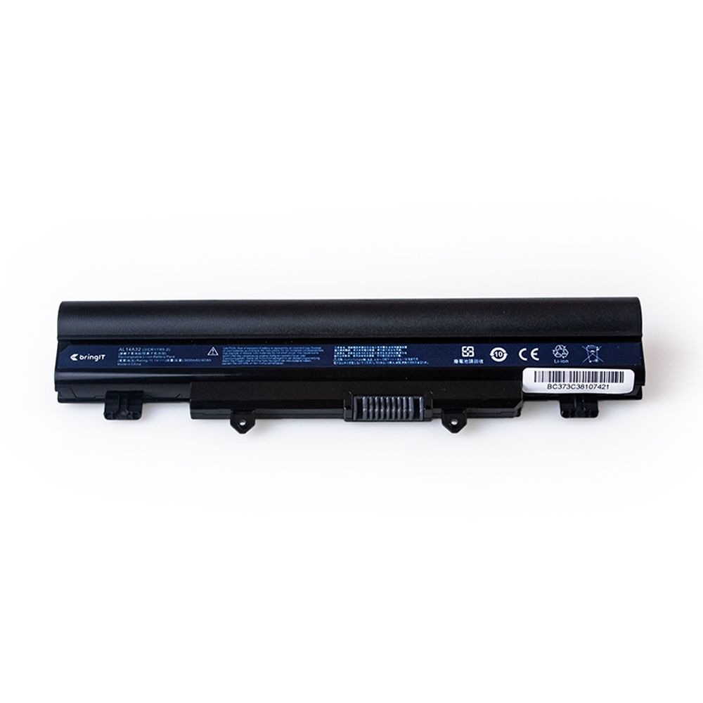Bateria para Notebook compatível com o Acer Extensa EX2509, 10.8 V 4400 mAh, com recarga inteligente e 12 meses de garantia.
