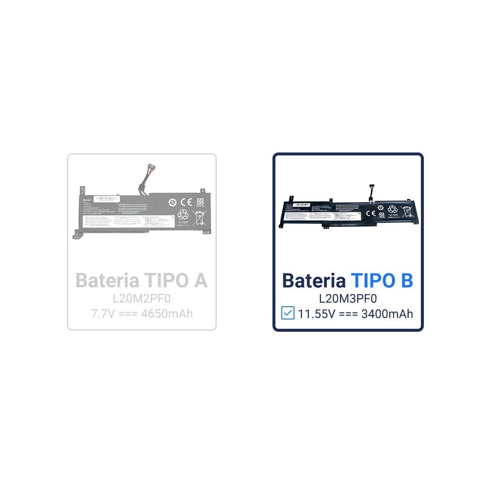 Bateria para Notebook Lenovo V15 G2-ALC-82KD0059MH 11.55V
