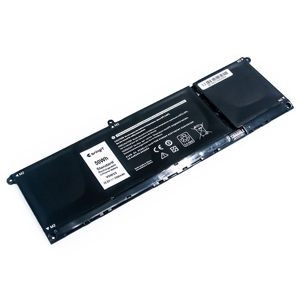 Bateria para Notebook compatível com o Dell Inspiron I15-I1100, 15.2 V 3300 mAh, com recarga inteligente e 12 meses de garantia.