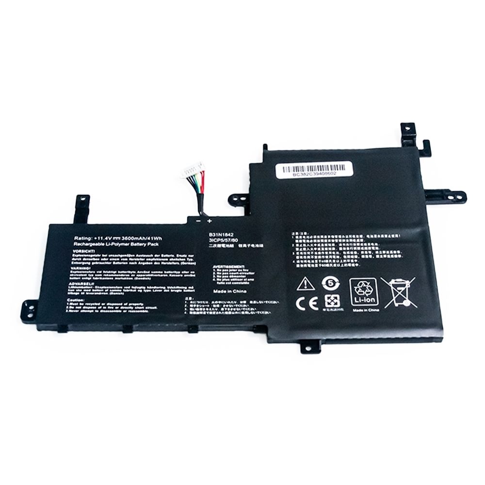 Bateria para Notebook compatível com o Asus Vivobook K513EA-L12061T, 11.4 V 3600 mAh, com recarga inteligente e 12 meses de garantia.