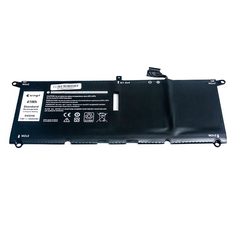Bateria para Notebook compatível com o Dell Xps 13-9370, 7.4 V 5500 mAh, com recarga inteligente e 12 meses de garantia.