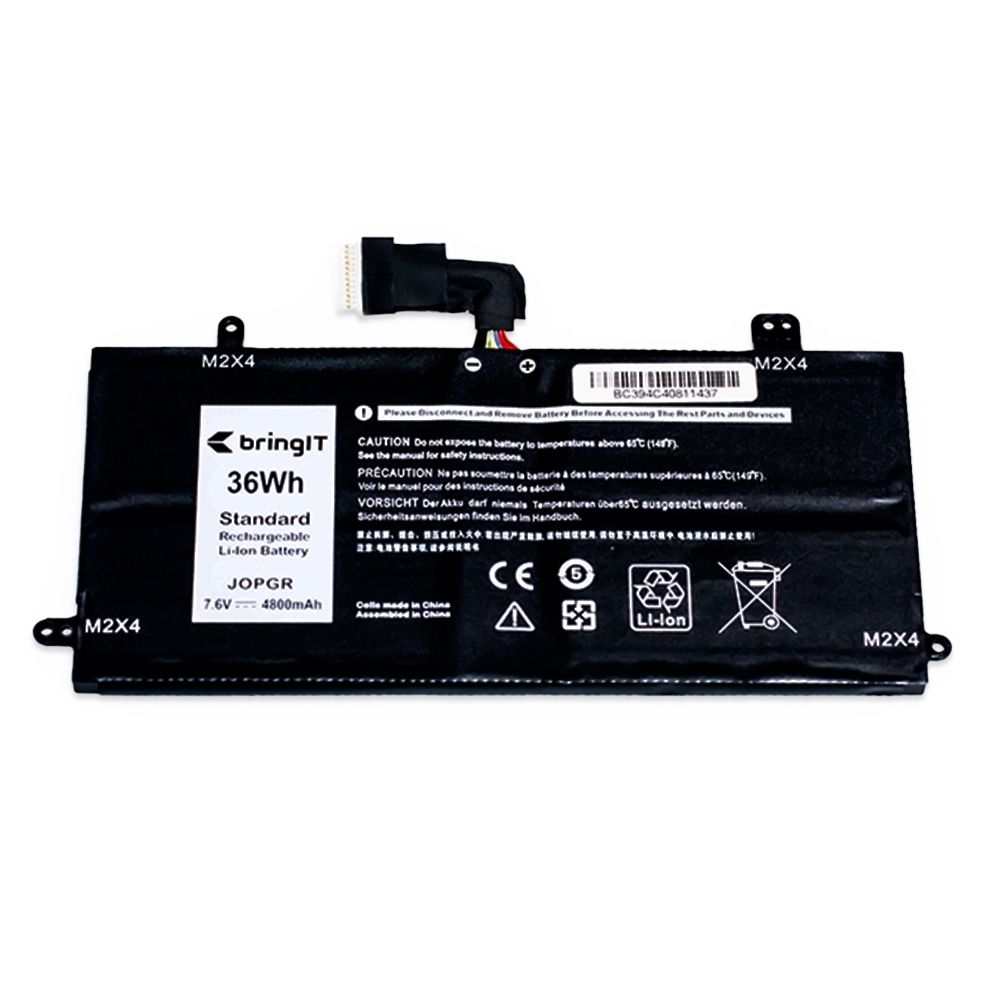 Bateria para Notebook compatível com o Dell Latitude 5285, 7.6 V 4800 mAh, com recarga inteligente e 12 meses de garantia.