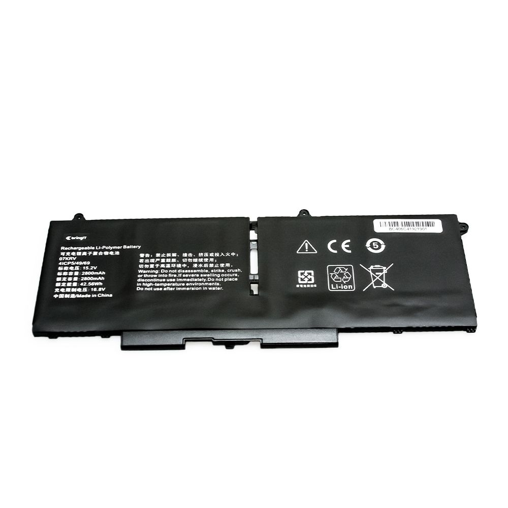 Bateria para Notebook Part Number 08WRCR 15.2 V 2800 mAh com recarga inteligente e 12 meses de garantia