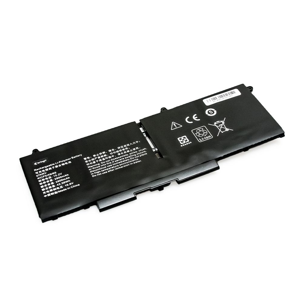 Bateria para Notebook Part Number O7KRV 15.2 V 2800 mAh com recarga inteligente e 12 meses de garantia