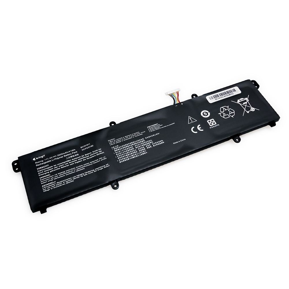 Bateria para Notebook Asus Vivobook X543UA-GQ3430T 11.4 V 3600 mAh com recarga inteligente e 12 meses de garantia