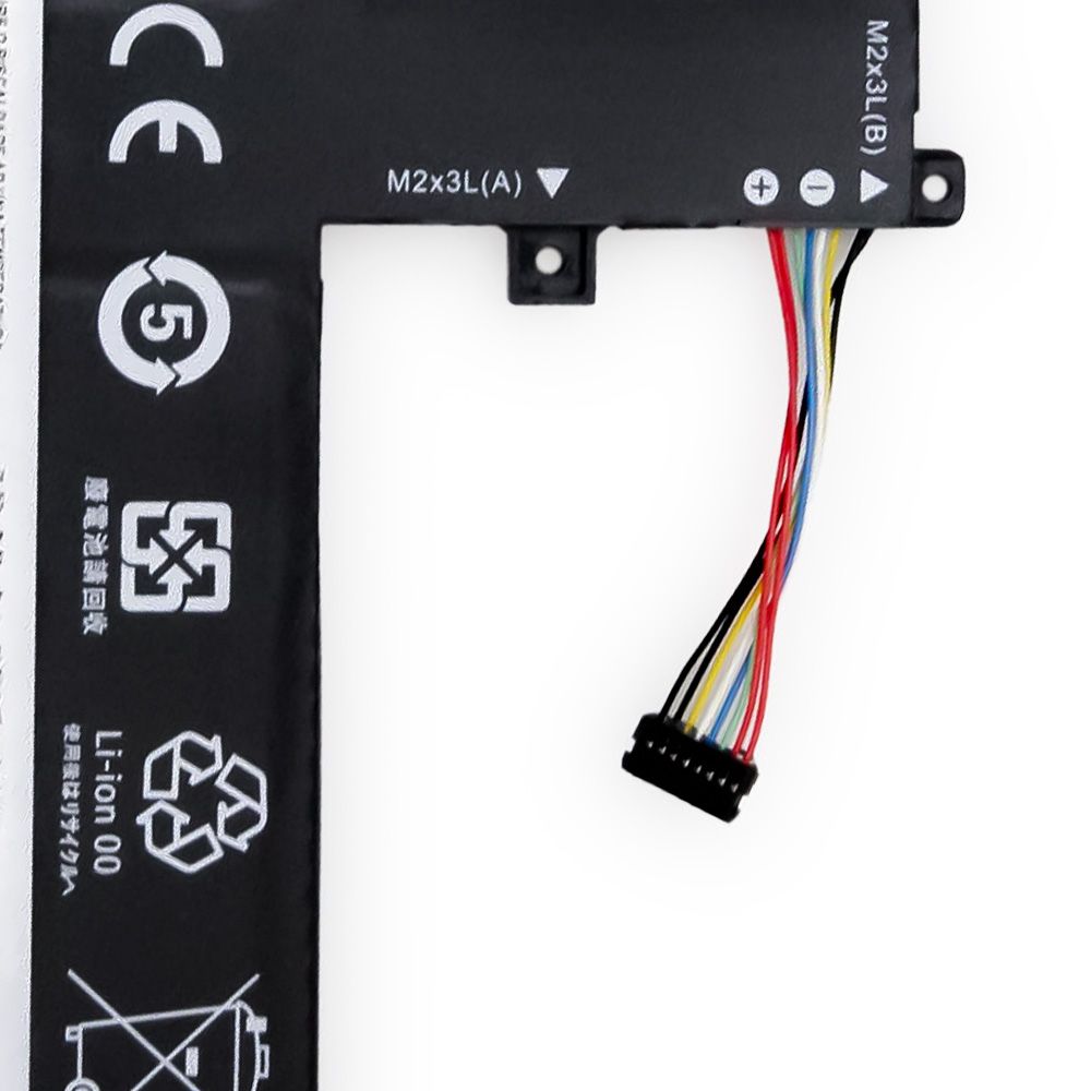 Bateria para Notebook compatível com o Lenovo Ideapad S340-14API-81NB006MPB, 11.4 V 4500 mAh, com recarga inteligente e 12 meses de garantia.