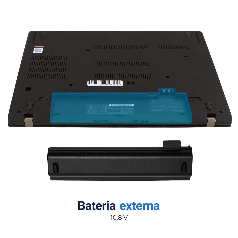 Bateria para Notebook Lenovo Thinkpad T470 T480 T570 T580 P52S 10.8V 4400mAh com recarga inteligente e 12 meses de garantia