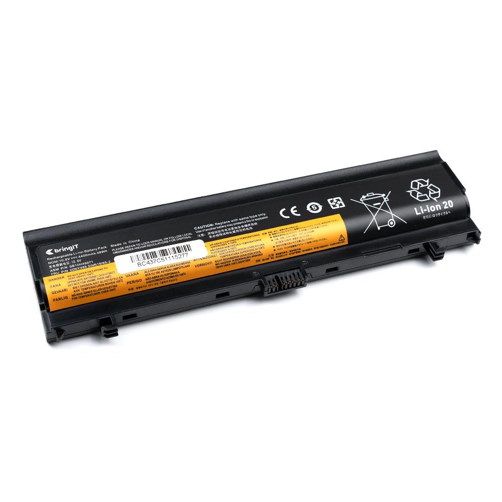 Bateria para Notebook Lenovo Thinkpad L560-20F10025GE 10.8 V 4400 mAh com recarga inteligente e 12 meses de garantia
