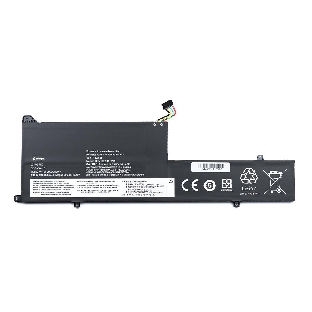 Bateria para Notebook Lenovo Ideapad Flex 5 14ALC7 11.55 V 4350 mAh com recarga inteligente e 12 meses de garantia